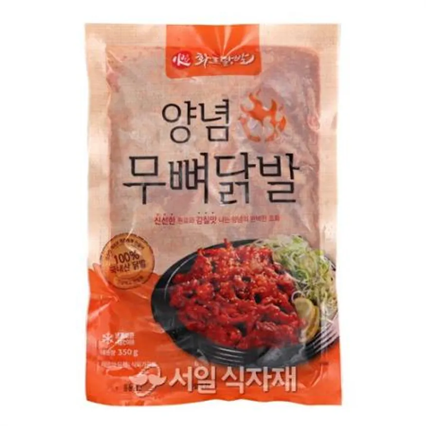 다우린 화로닭발 양념 무뼈 닭발 350g 이미지
