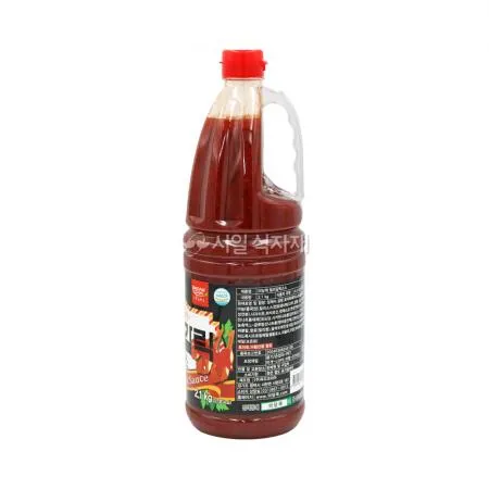 미담채 칠리 갈릭 소스 2.1kg X 8개 1박스 이미지