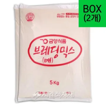 금양식품 브레딩 믹스 치킨 파우더 매콤한맛 5kg X 2개 1박스