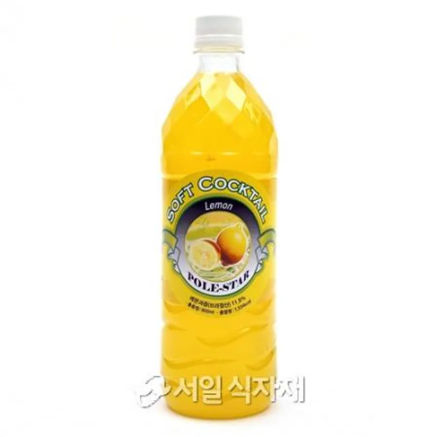 포시즌F&B 레몬 시럽 칵테일 음료 베이스 900ml 이미지