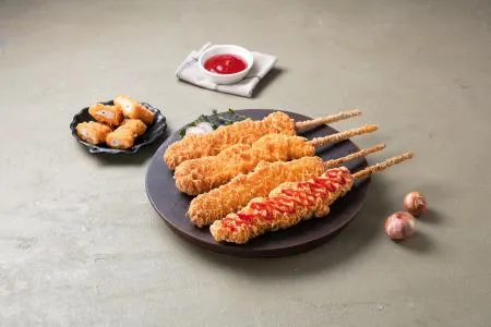 청우푸드 후라이드 꼬치 1.3kg (130gx10개) 닭 치킨 순살 간식 분식 안주 이미지