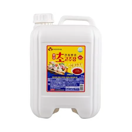 진조미 전통발효 양념 초고추장 13kg 초장 무침 비빔 회 덮밥 업소용 대용량 