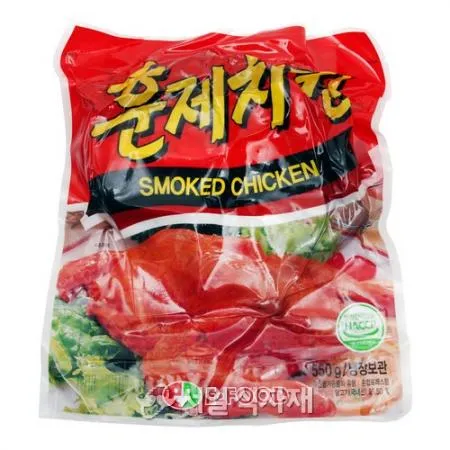 육화원 스모크 훈제 치킨 480g (냉장) 훈연 바베큐 통닭 