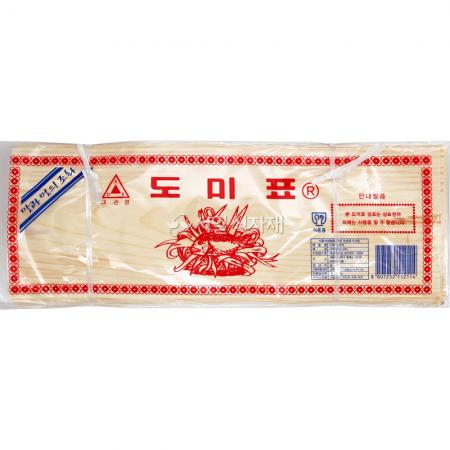 대관령 도미표 나무 박판지 100매 (34X12cm) 우수이다 횟집종이 회종이