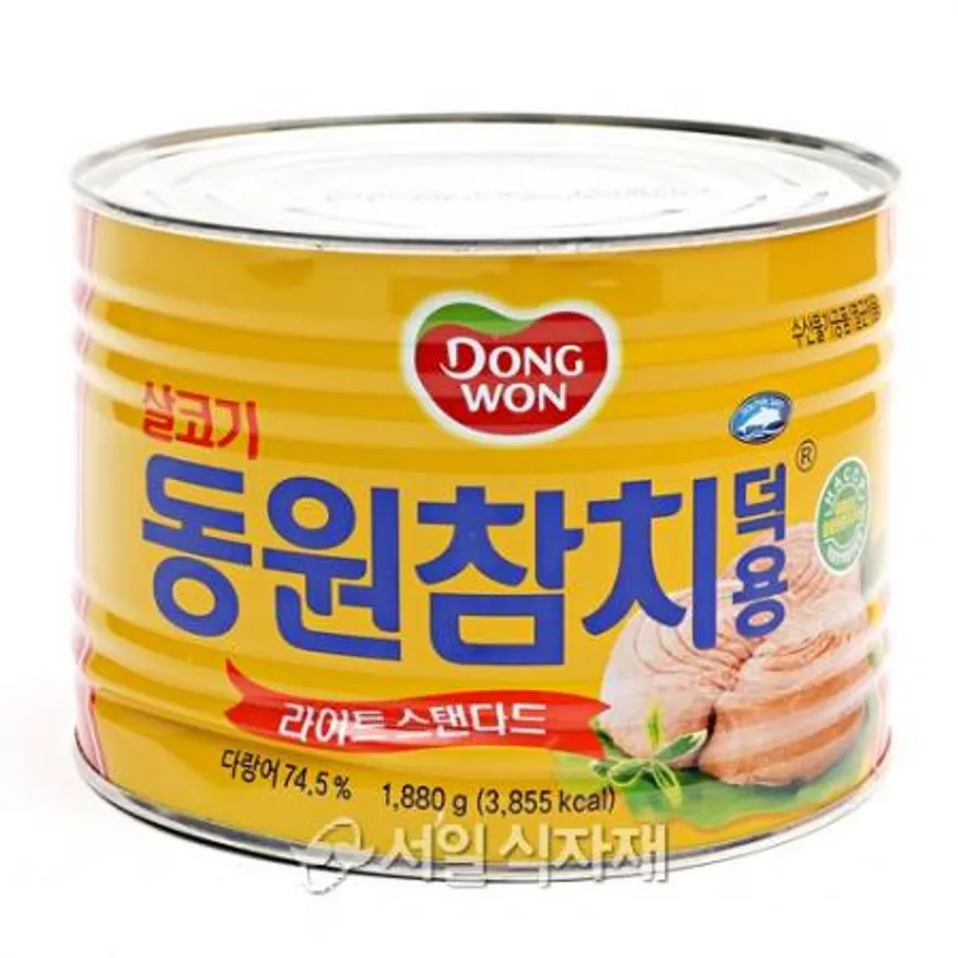 동원참치 살코기 참치 덕용 라이트 스탠다드 1.88kg 이미지