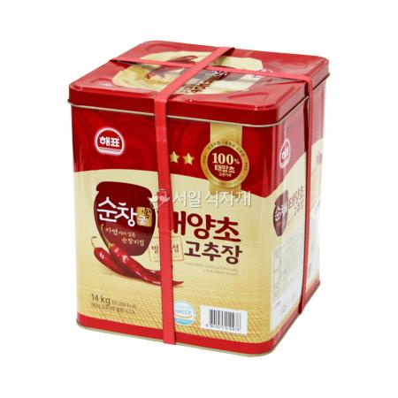 해표 순창궁 태양초 고추장 14kg