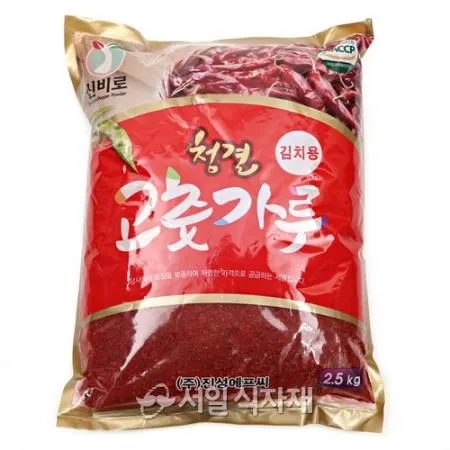 진성푸드 신비로 청결 굵은 고춧가루 (김치용) 1kg