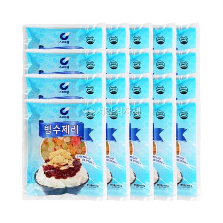 스위트웰 추억의 옛날 빙수 제리 450gX20개 1박스