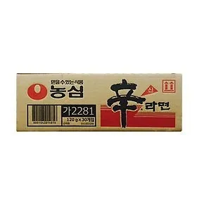 농심 신라면 120g X 30개 1박스 이미지