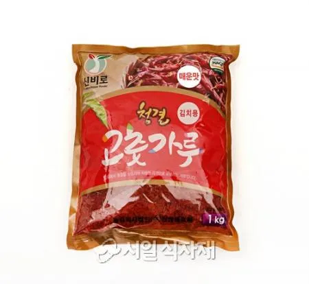진성푸드 신비로 청결 굵은 고춧가루 매운맛 (김치용) 1kg
