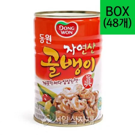 동원 자연산 골뱅이 통조림 400g X 24개 1박스