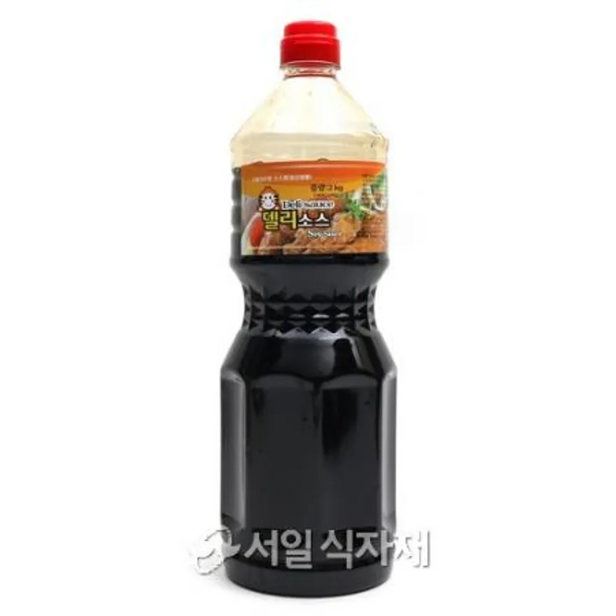 백호식품 델리 소스 2kg 조림 볶음 덮밥 데리 양념 이미지
