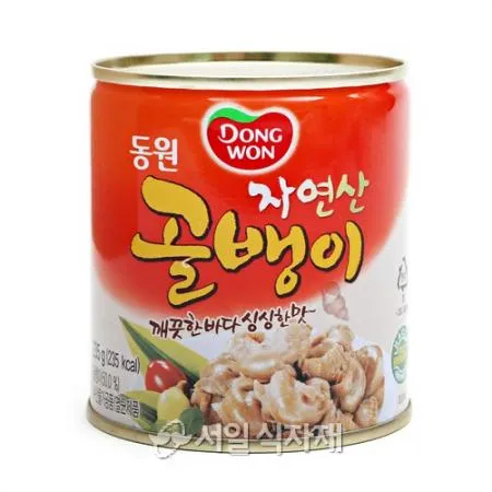 동원 자연산 골뱅이 통조림 230g