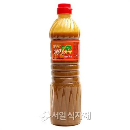 백호식품 맛자랑 겨자소스 1kg 이미지