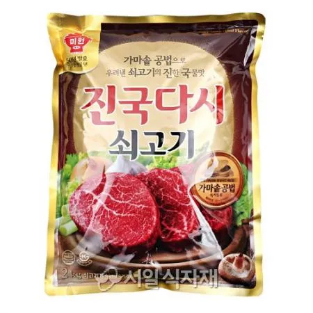 대상 미원 진국다시 쇠고기 다시다 2kg