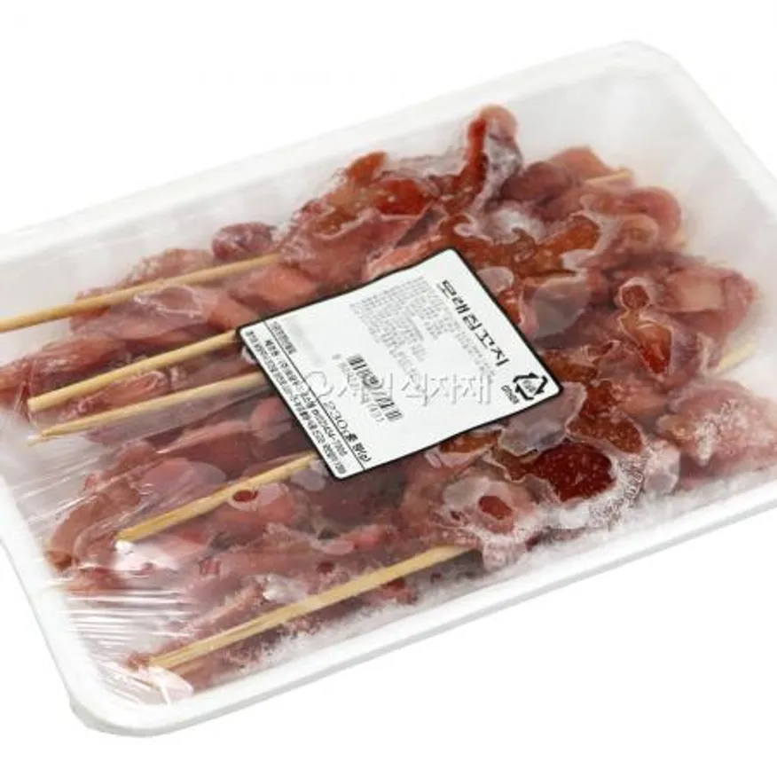 토담푸드 닭 모래집 근위 똥집 꼬치 230g (10개입) 바베큐 구이 안주 간식 이미지