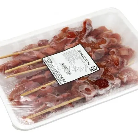 토담푸드 닭 모래집 근위 똥집 꼬치 230g (10개입) 바베큐 구이 안주 간식 이미지