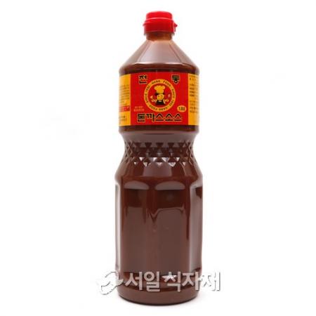 하나식품 전통 돈까스 소스 1.8L 업소용 식당용 대용량
