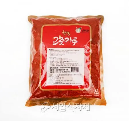 진성푸드 신비로 청결 굵은 고춧가루 매운맛 (김치용) 1kg 이미지