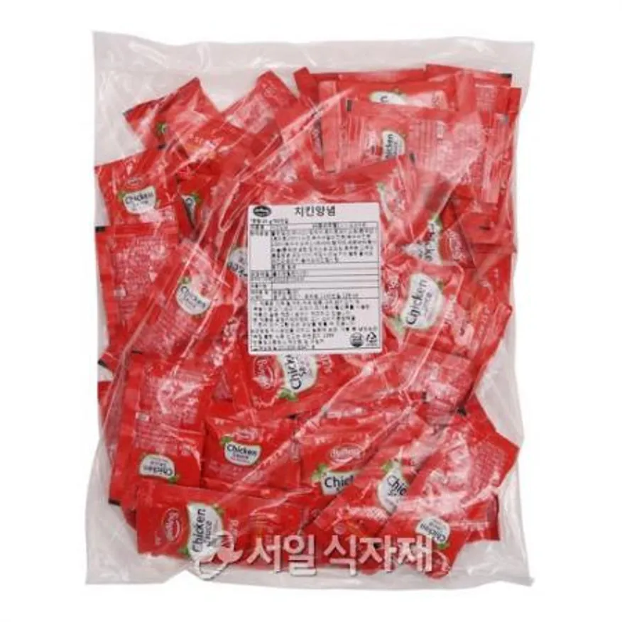백호식품 델링 치킨양념 일회용 25gX50개 이미지