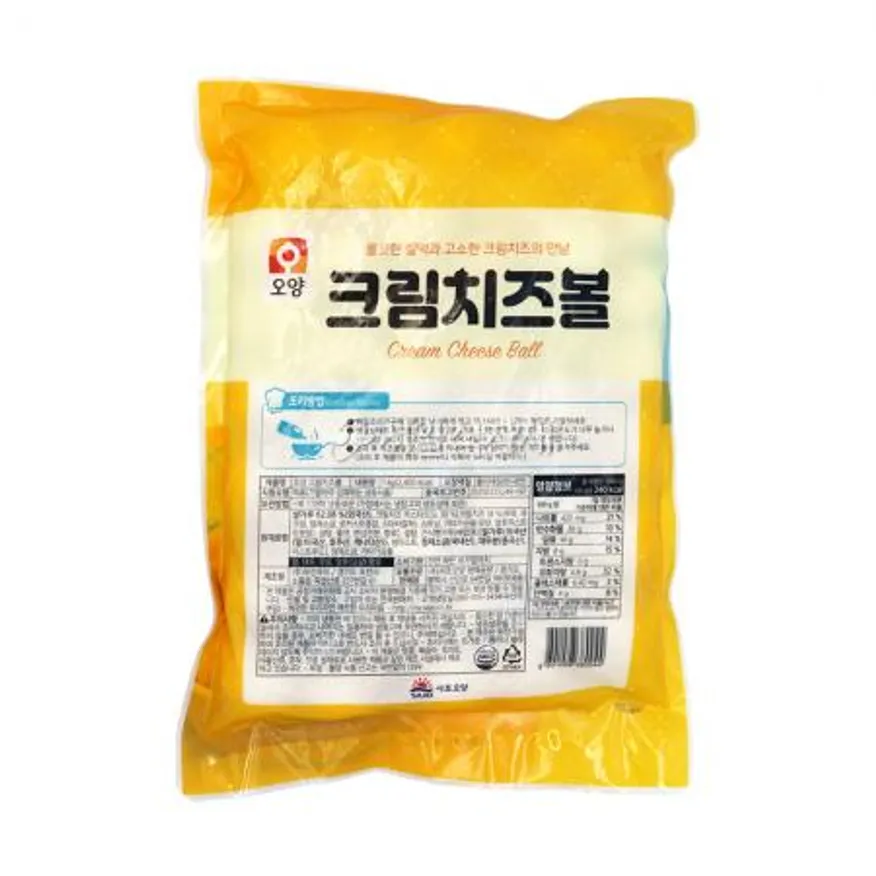 사조 오양 크림 치즈볼 1kg (25gX40개) 이미지