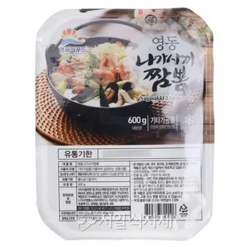영동씨푸드 나가사끼 짬뽕 짬뽕탕 탕요리 간편식 밀키트 안주 600g