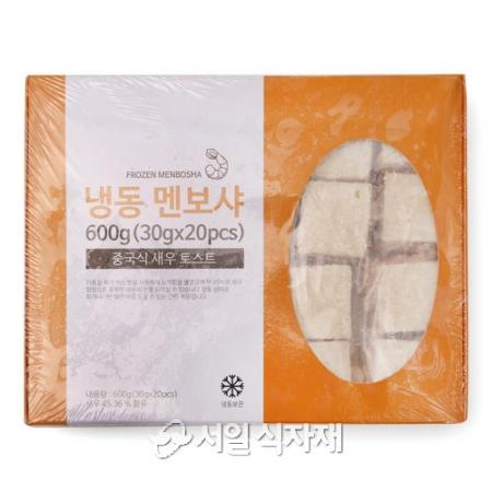 지엔씨푸드 멘보샤 중국식 새우 토스트 600g (30gX20개)