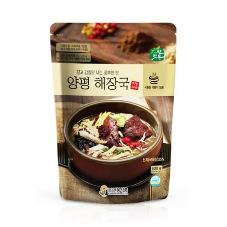 선봉식품 자연깃든 양평 해장국 600gX25개 1박스 (상온)