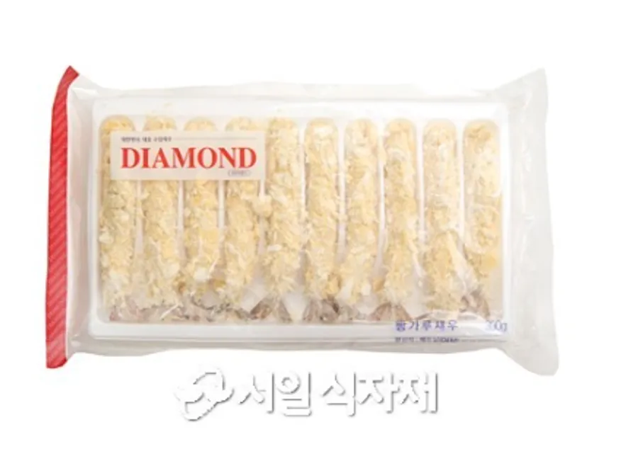 다이아몬드 빵가루 새우 튀김 300g (30gX10미) 간식 야식 안주 사이드 이미지