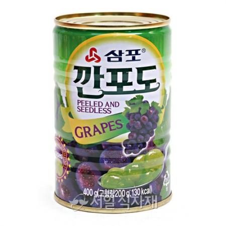 [삼포] 깐포도 400g