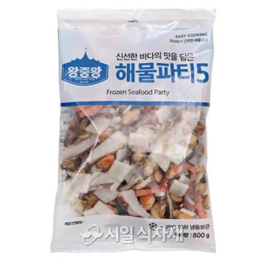 왕중왕 해물파티5 800g 종합 해물 수산물 모듬 모둠 프랩 프렙 이미지