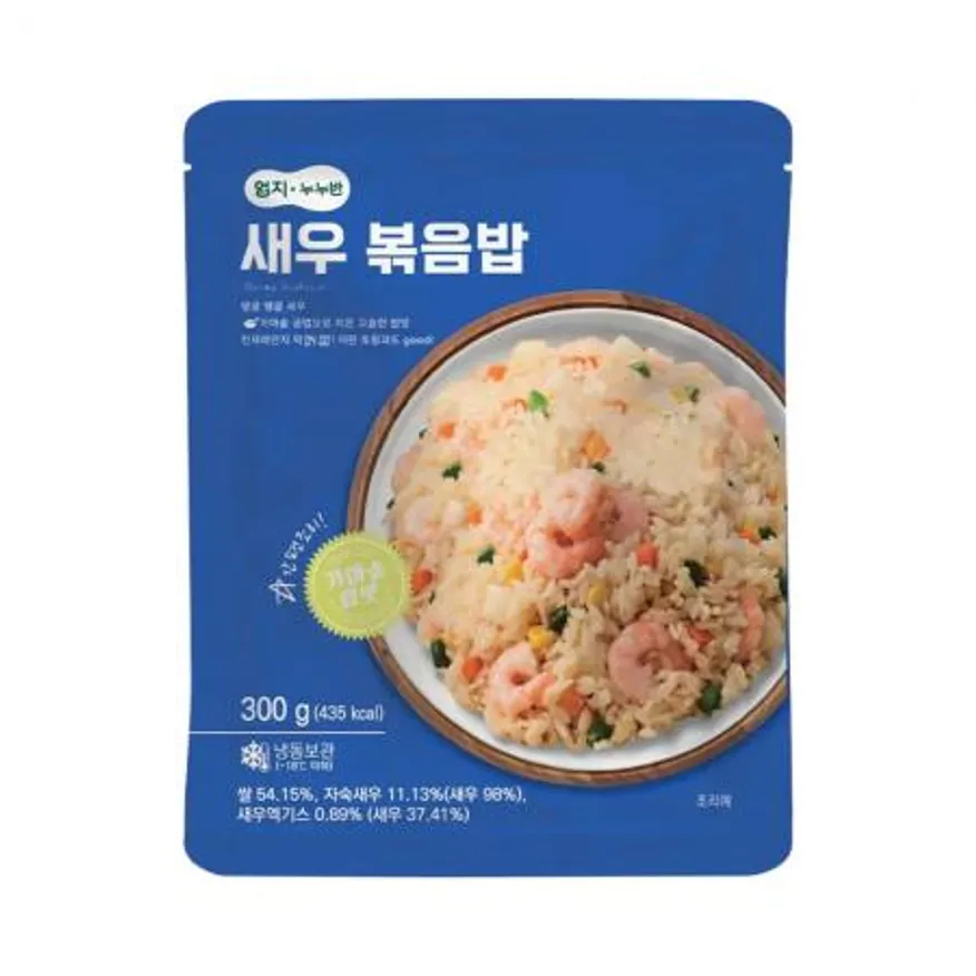 엄지 새우 볶음밥 300g 냉동 밥 간편식 간편요리 이미지
