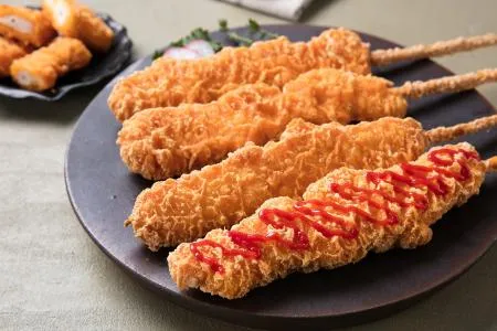 청우푸드 후라이드 꼬치 1.3kg (130gx10개) 닭 치킨 순살 간식 분식 안주 이미지