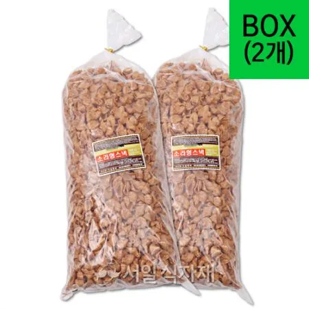 서울제과 소라형 스낵 옛날 소라 과자 2.1kg X 2개 1박스
