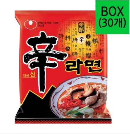 농심 신라면 120g X 30개 1박스