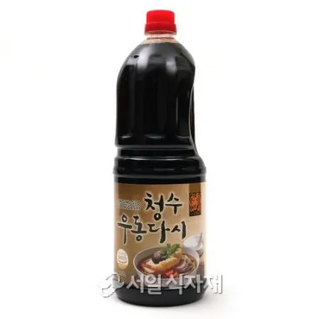 청수 우동 다시 1.8L 탕 전골 국물 원액 액기스 육수 업소용 대용량