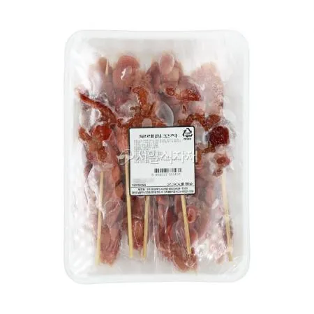 토담푸드 닭 모래집 근위 똥집 꼬치 230g (10개입) 바베큐 구이 안주 간식