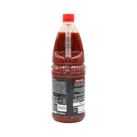 미담채 칠리 갈릭 소스 2.1kg X 8개 1박스 이미지