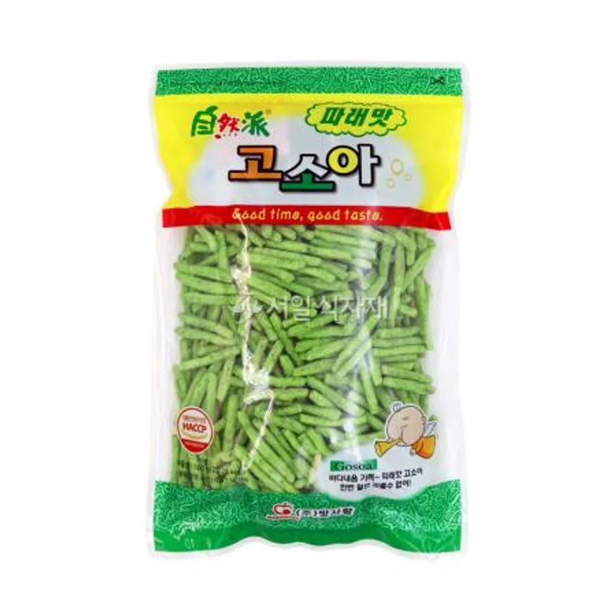 맛사랑 파래맛 고소아 호프 맥주 술 안주 옛날 과자 500g 이미지