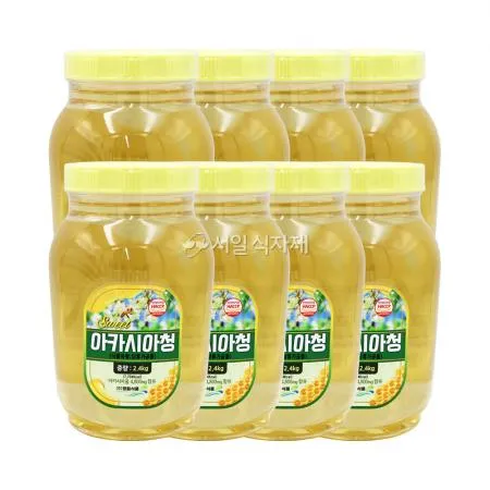 스위트웰 아카시아청 2.4kg X 8개 1박스 사양 벌