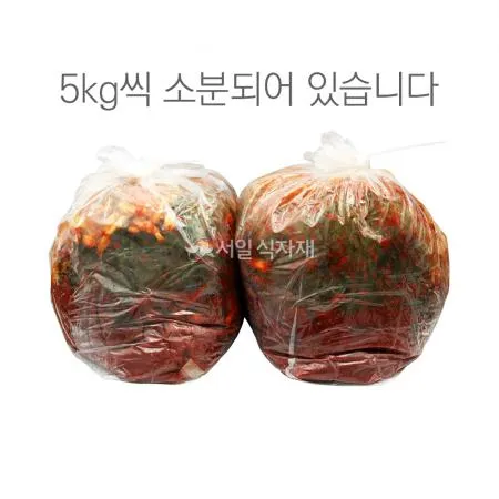 미르에프엔비 쪽파 김치 파김치 10kg 아이스박스 제공 이미지