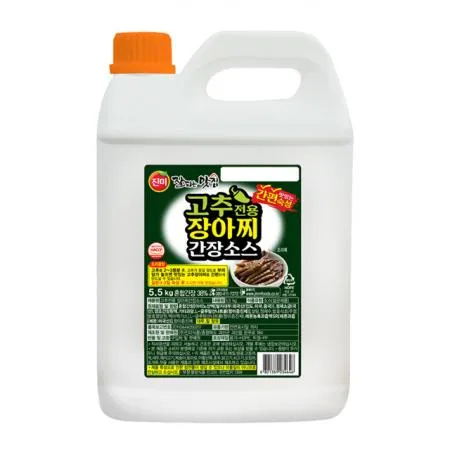 진미 잘되는맛집 고추전용 장아찌간장 소스 5.5kg