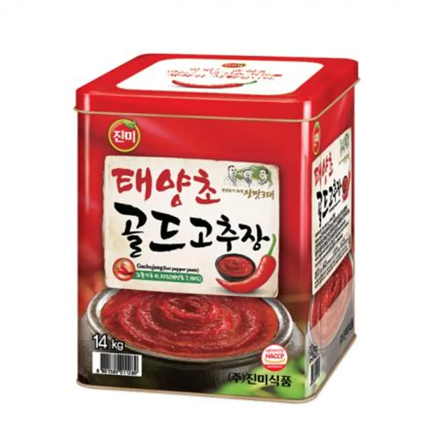 진미 태양초 골드고추장 14kg 이미지