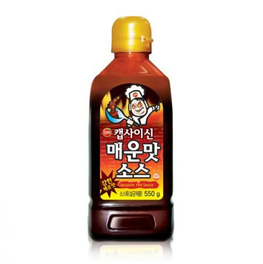진미 캡사이신 매운맛소스 550g 이미지