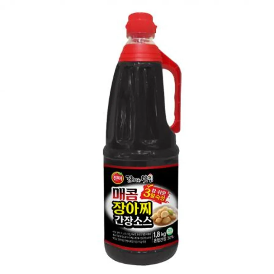 진미 매콤 장아찌간장 소스 1.8kg 이미지