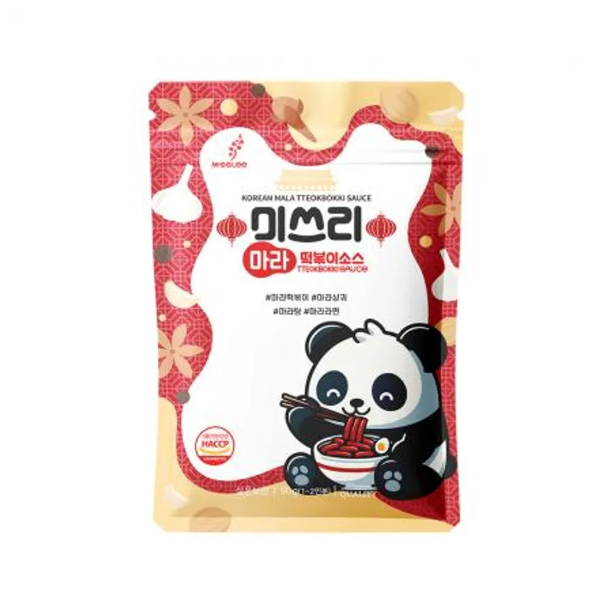 미쓰리 마라떡볶이소스 50g x6팩-즉석떡볶이 마라샹궈 마라소스 분말 마라탕 이미지
