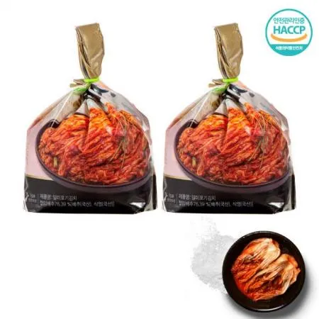일미 포기김치 900g x6팩 