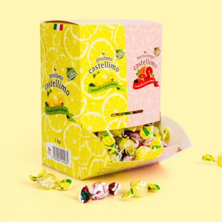 카스텔리모 포지타노 레몬사탕+모로오렌지1KG 캔디믹스 대용량