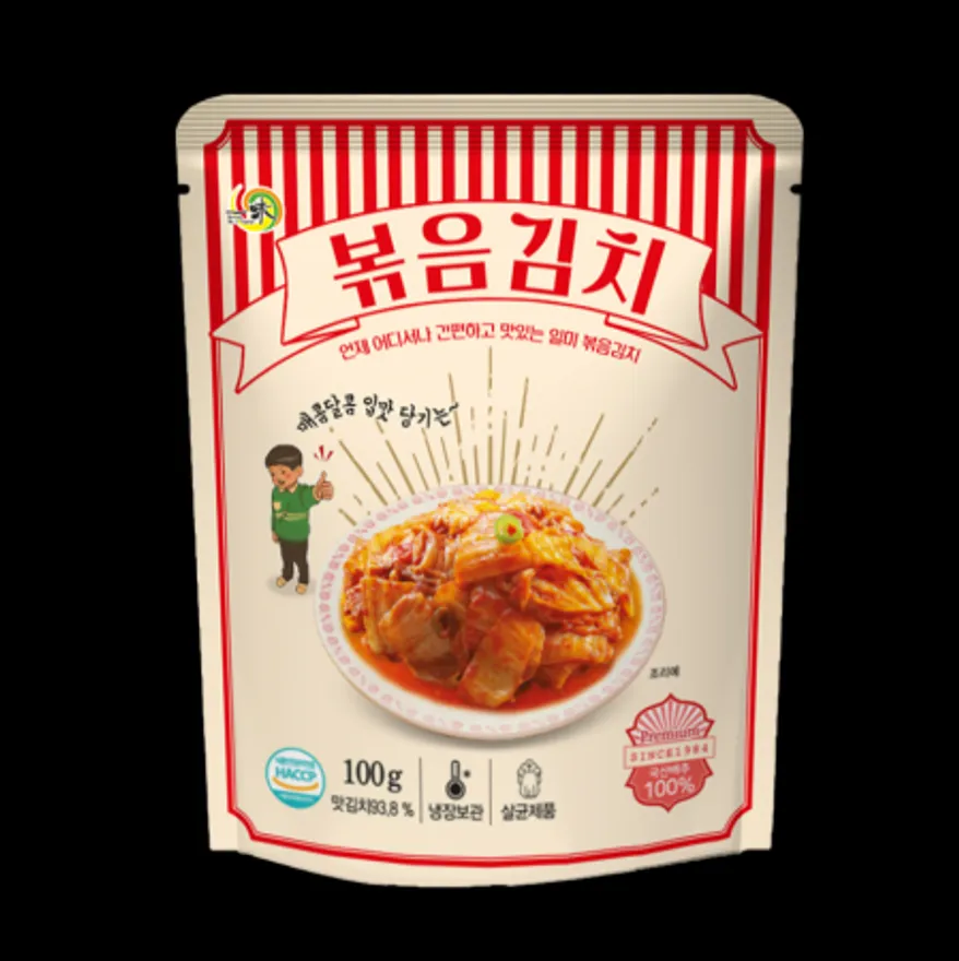 일미 볶음김치(편의점 반찬 무인라면 인기) 이미지