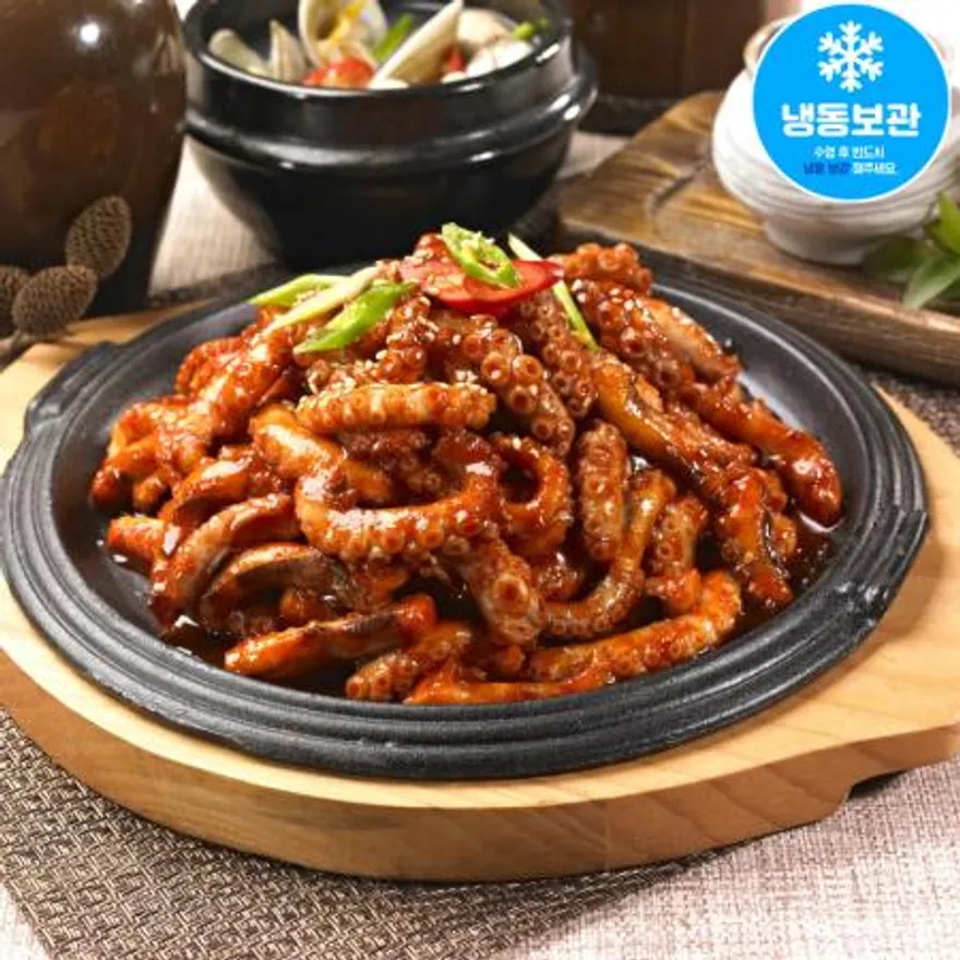 원효 매콤쭈꾸미볶음160g x3팩 이미지
